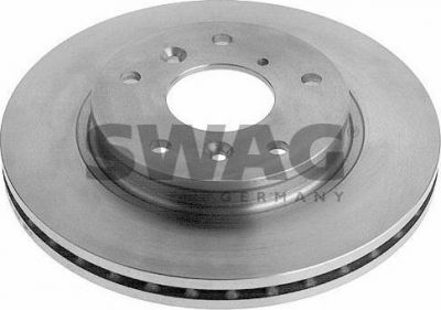 SWAG 83 91 0625 тормозной диск на MAZDA 626 III Hatchback (GD)