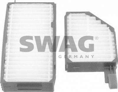 SWAG 87 92 7838 фильтр, воздух во внутренном пространстве на SUBARU LEGACY III универсал (BE, BH)