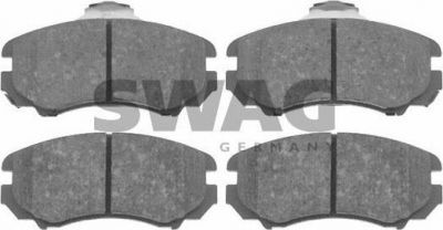 SWAG 90 91 6489 комплект тормозных колодок, дисковый тормоз на HYUNDAI TUCSON (JM)