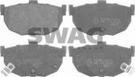SWAG 90 91 6676 комплект тормозных колодок, дисковый тормоз на HYUNDAI ELANTRA (XD)