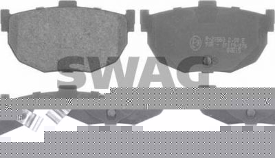 SWAG 90 91 6676 комплект тормозных колодок, дисковый тормоз на HYUNDAI ELANTRA (XD)
