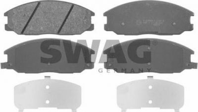 SWAG 90 91 6682 комплект тормозных колодок, дисковый тормоз на HYUNDAI SANTA FE I (SM)
