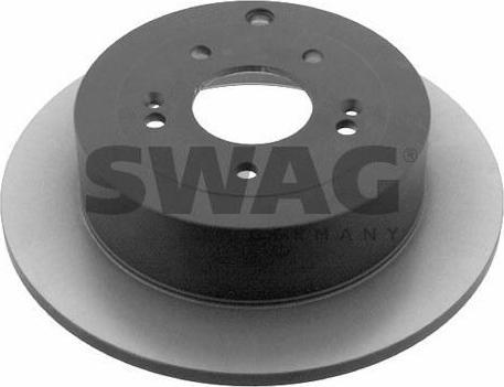 SWAG 90 92 9351 тормозной диск на HYUNDAI SANTA FE II (CM)