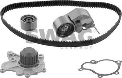 SWAG 90 93 2826 водяной насос + комплект зубчатого ремня на HYUNDAI ACCENT II седан (LC)
