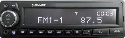 Swat Проигрыватель CD,MP3 SWAT MEX-3007UBW, 4х50вт, USB (MEX3007UBW)