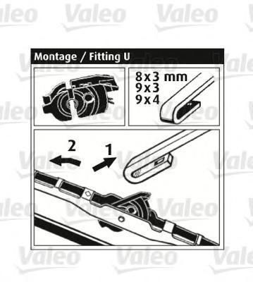 SWF 116 134 Щетка стеклоочистителя AD A4 99-01 VW GOLF 3 91-95 (530MM)