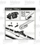 SWF 116 222 Щетка стеклоочистителя L+R UNIVERSAL +спойлер