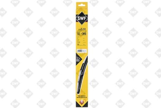 SWF 116 510 116 510 Щетка стеклоочистителя задняя CHEVROLET/CITROEN/PEUGEOT/RENAULT/TOYOTA