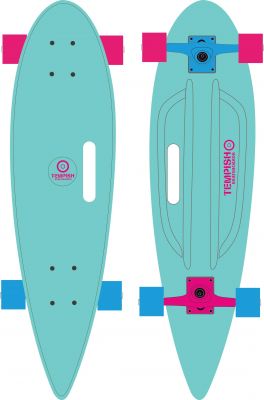 Лонгборд в сборе TEMPISH 2017 BUFFY 36 PINTAIL blue (б/р)