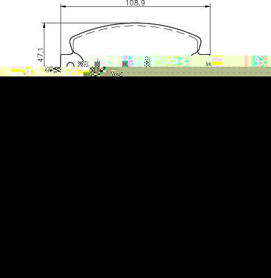 Textar 2042103 комплект тормозных колодок, дисковый тормоз на TALBOT 1307-1510
