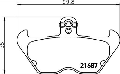 Textar 2168701 комплект тормозных колодок, дисковый тормоз на MOTORCYCLES K