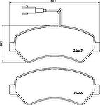 TEXTAR Колодки передние PEUGEOT Boxer 06- (2446701)