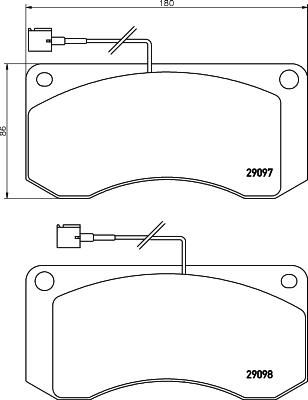 Textar 2909702 комплект тормозных колодок, дисковый тормоз на RENAULT TRUCKS Midliner