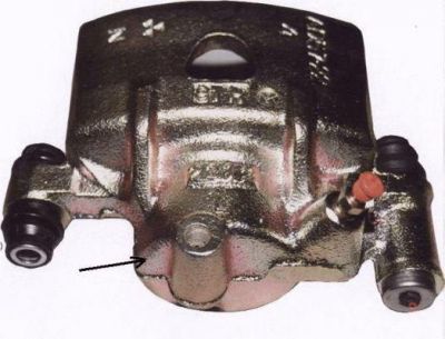 Textar 38118500 тормозной суппорт на MITSUBISHI L 300 фургон (P0_W, P1_W, P0_V, P1_V, P_2V, P2_W)