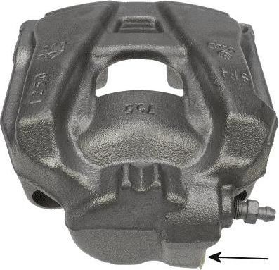 Textar 38234400 тормозной суппорт на AUDI A4 Avant (8K5, B8)