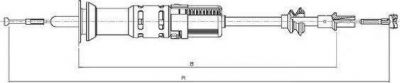 Textar 58002100 трос, управление сцеплением на VW CADDY II фургон (9K9A)
