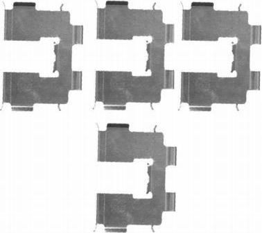 Textar 82502700 комплектующие, колодки дискового тормоза на HYUNDAI SANTA FE II (CM)