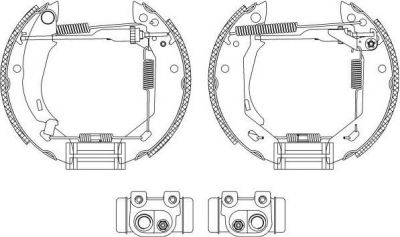 Textar 84031202 комплект тормозных колодок на PEUGEOT 306 (7B, N3, N5)