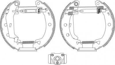 Textar 84038600 комплект тормозных колодок на ALFA ROMEO 146 (930)