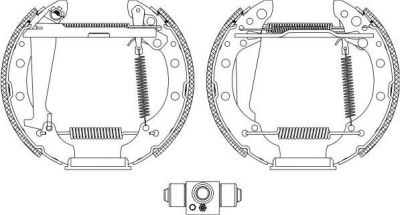 Textar 84044707 комплект тормозных колодок на SKODA FELICIA I Fun (797)