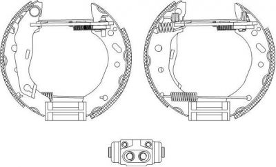 Textar 84048800 комплект тормозных колодок на FORD FIESTA IV (JA_, JB_)