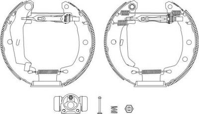 Textar 84049500 комплект тормозных колодок на RENAULT MEGANE I (BA0/1_)