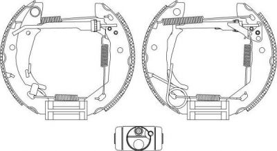 Textar 84053000 комплект тормозных колодок на MERCEDES-BENZ A-CLASS (W168)