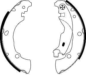 Textar 84053601 комплект тормозных колодок на FIAT MAREA (185)