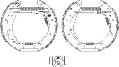 Textar 84053900 комплект тормозных колодок на PEUGEOT 405 II Break (4E)