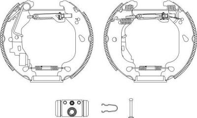 Textar 84054400 комплект тормозных колодок на FIAT PUNTO (188)