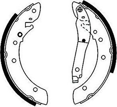 Textar 91033700 комплект тормозных колодок на PEUGEOT 505 Break (551D)