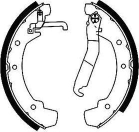 Textar 91038501 комплект тормозных колодок на VW LT 28-35 I автобус (281-363)