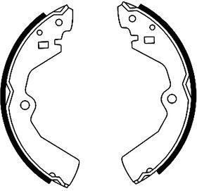 Textar 91040400 комплект тормозных колодок на NISSAN PRAIRIE (M10, NM10)