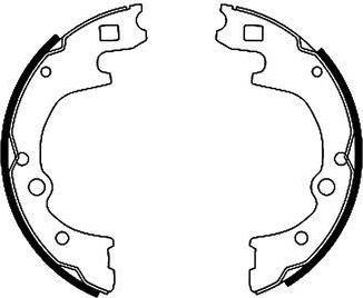 Textar 91050200 комплект тормозных колодок на MAZDA E-SERIE автобус (SR1)