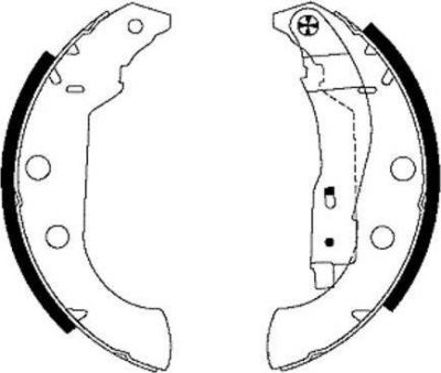 Textar 91056600 комплект тормозных колодок на PEUGEOT 306 (7B, N3, N5)