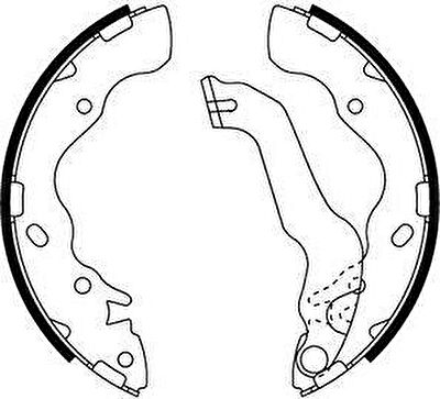 Textar 91061700 комплект тормозных колодок на HYUNDAI ACCENT II седан (LC)