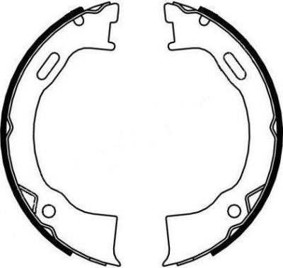 Textar 91071500 комплект тормозных колодок, стояночная тормозная с на JEEP CHEROKEE (KJ)