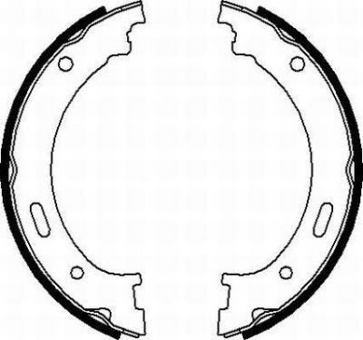 Textar 91073300 комплект тормозных колодок, стояночная тормозная с на JEEP GRAND CHEROKEE III (WH, WK)