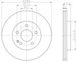 Textar 92059403 тормозной диск на MERCEDES-BENZ C-CLASS универсал (S202)