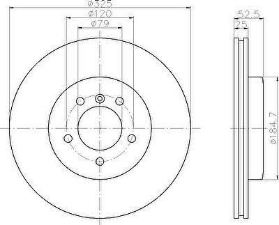 Textar 92106900 тормозной диск на 3 кабрио (E46)