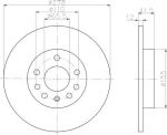 Textar 92118503 тормозной диск на SAAB 9-3 (YS3F)