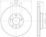 Textar 92121805 тормозной диск на VW TOUAREG (7LA, 7L6, 7L7)