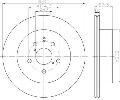 Textar 92148003 тормозной диск на LEXUS GS (GRS19_, UZS19_, URS19_, GWS19_)