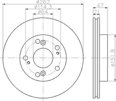 Textar 92175803 тормозной диск на HONDA CR-Z (ZF1)