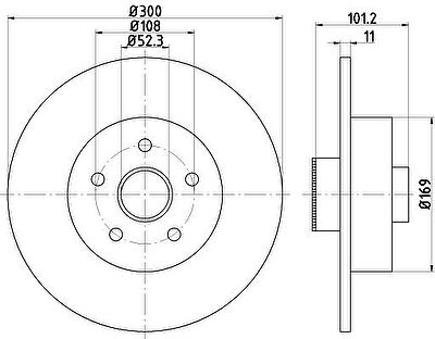 Textar 92239600 тормозной диск на RENAULT MEGANE II (BM0/1_, CM0/1_)