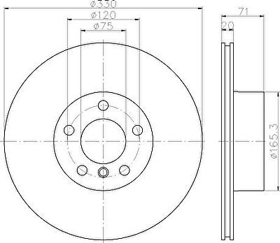 Textar 92256303 тормозной диск на X3 (F25)