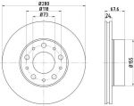 Textar 92275103 тормозной диск на PEUGEOT BOXER автобус (230P)