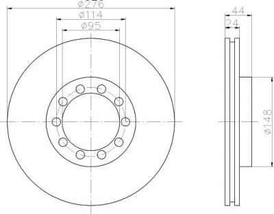 Textar 93085700 тормозной диск на RENAULT TRUCKS B c бортовой платформой/ходовая часть