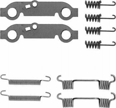 Textar 97021900 комплектующие, стояночная тормозная система на MERCEDES-BENZ S-CLASS (W126)