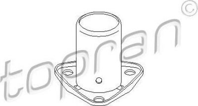 Topran 100 058 направляющая гильза, система сцепления на VW PASSAT (32B)